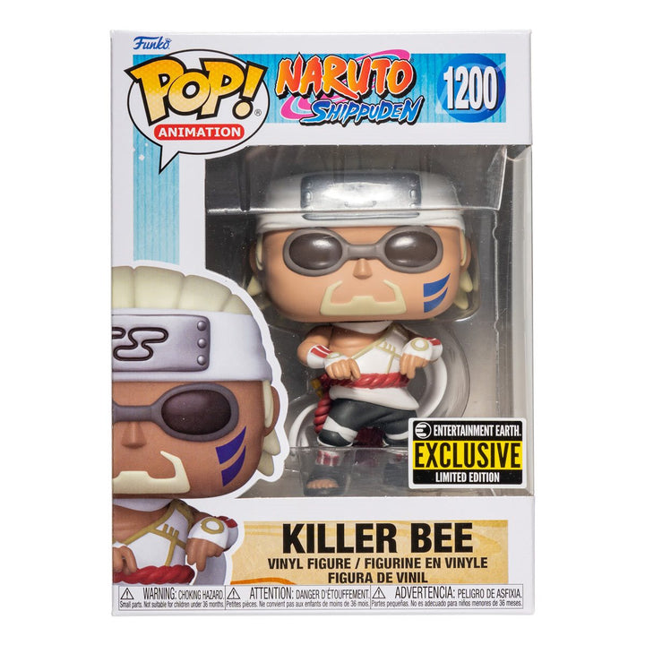 Funko Pop! Animation: Naruto Shippuden - Killer Bee Entertainment Earth Exclusive