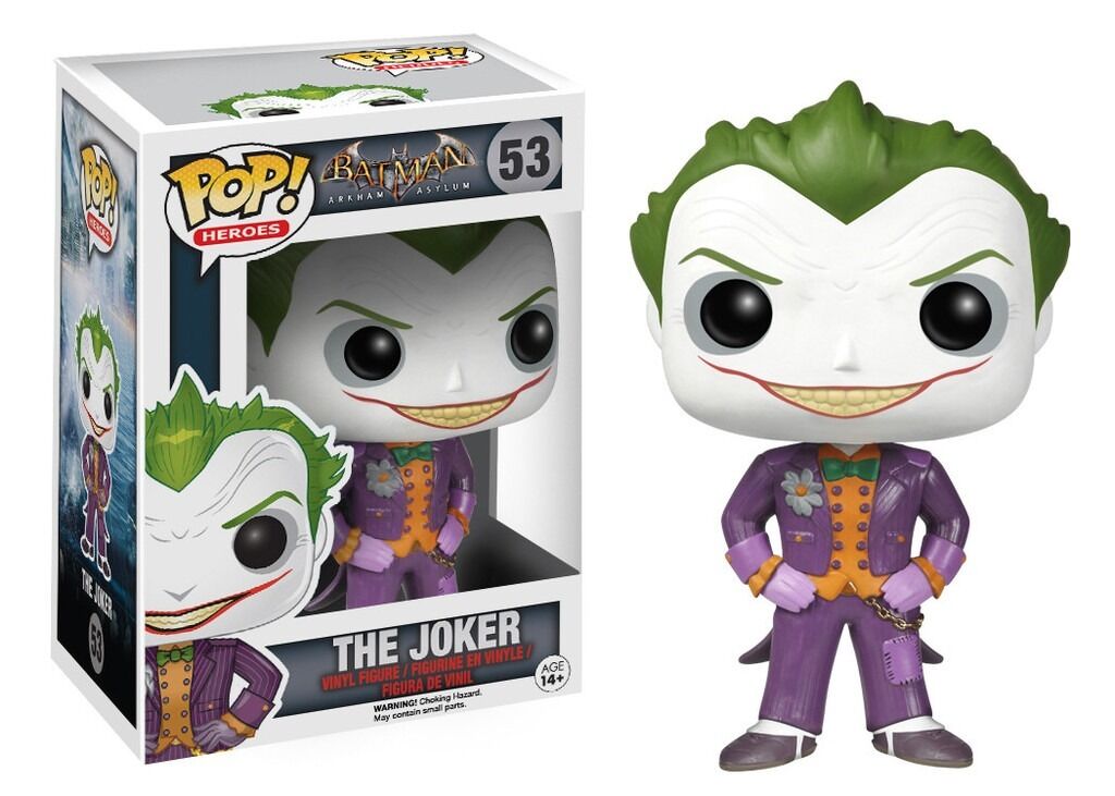 Batman Arkham Asylum Joker Funko Pop! DC Comics Vinyl Figure