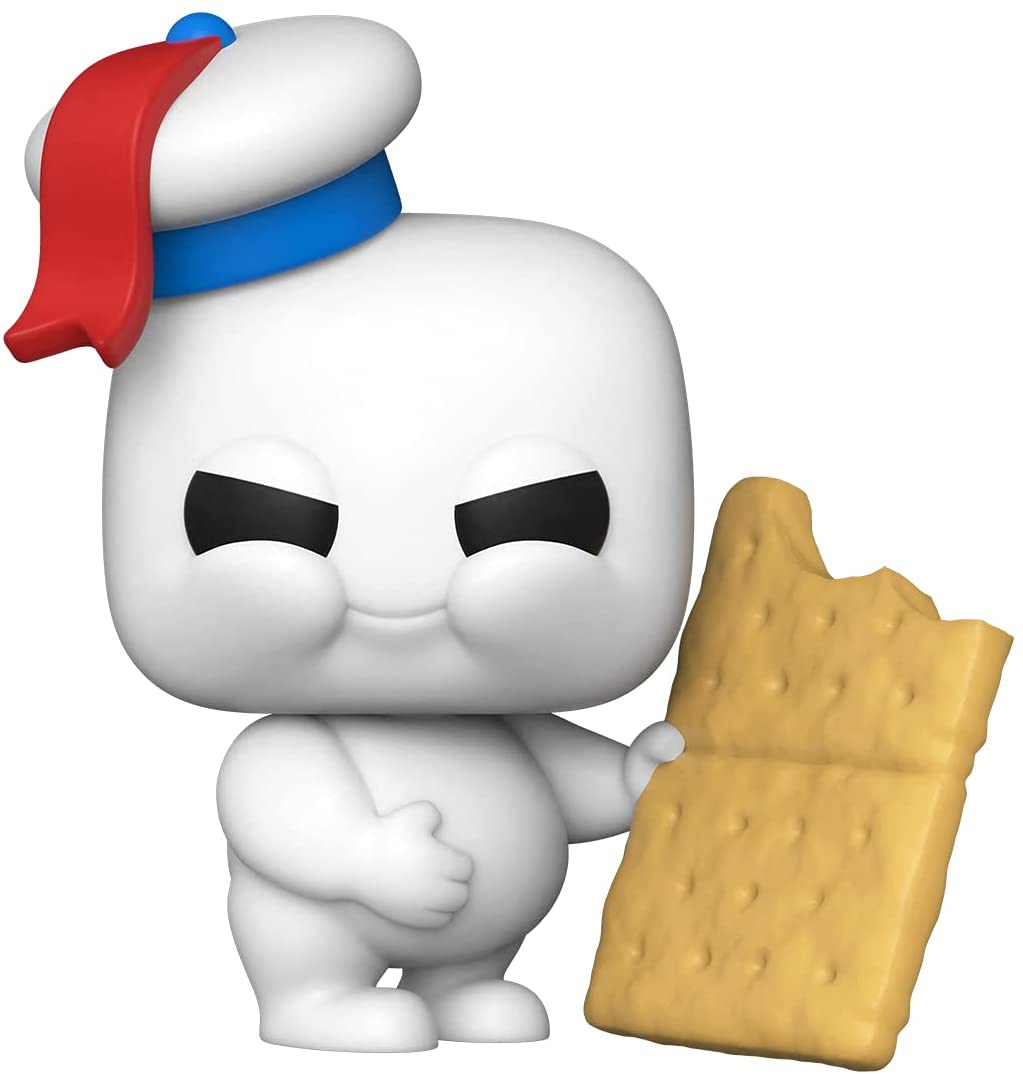 Funko Pop! Movies: Ghostbusters Afterlife - Mini Puft with Graham Cracker Vinyl Figure