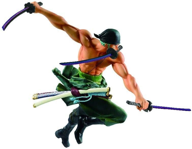 Bandai Spirits Ichibansho One Piece Roronoa Zoro (Dynamism of Ha) Figure