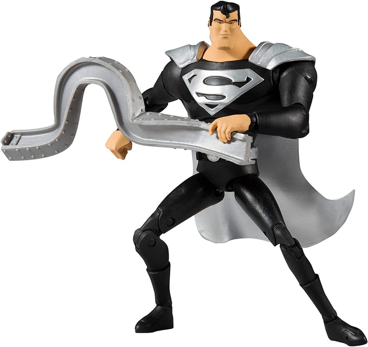 McFarlane Toys DC Multiverse Superman Black Suit Variant The Animated Series 7" Action Figure