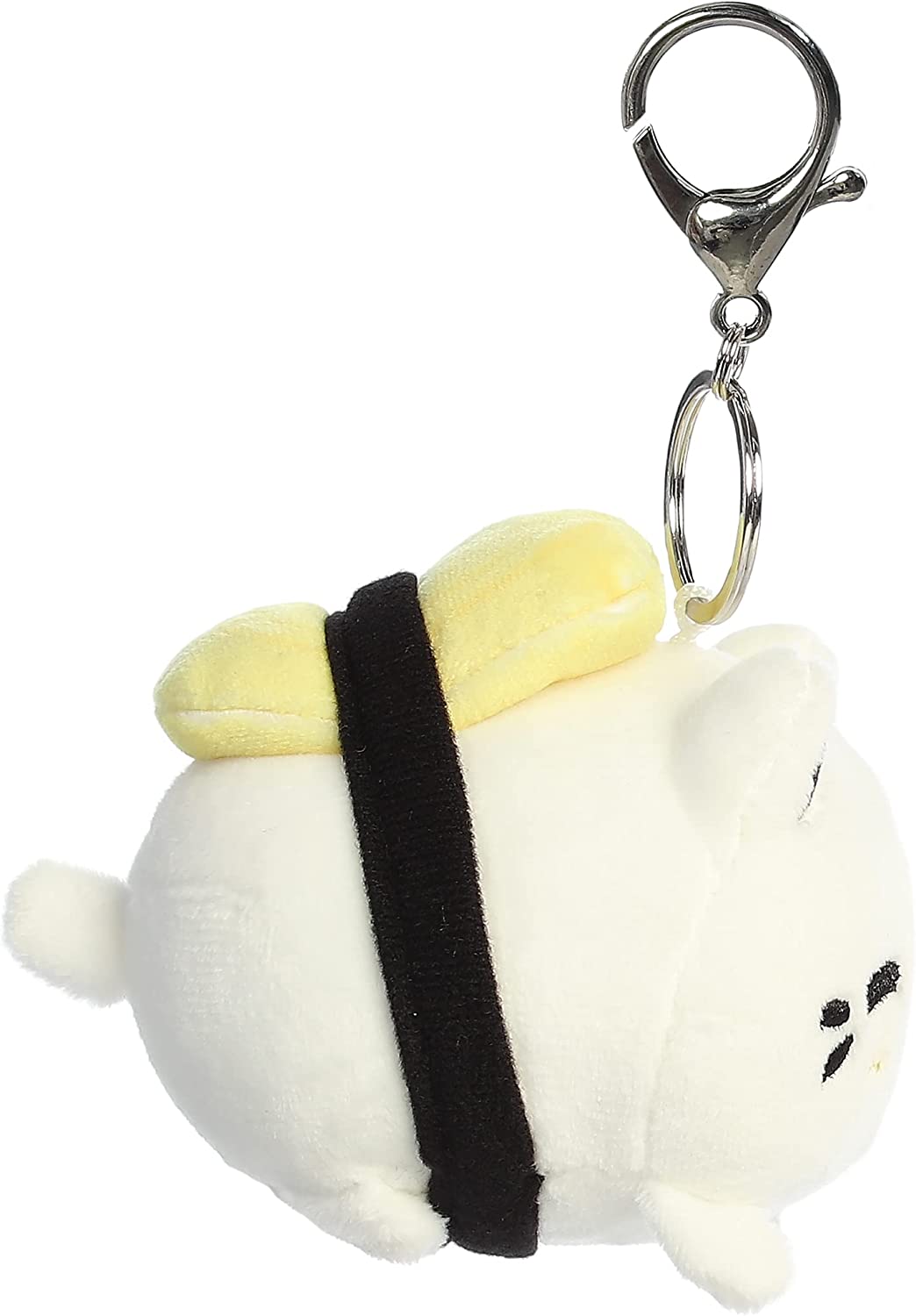 Aurora - Tasty Peach - 3.5" Tamago Sushi Meowchi Keychain