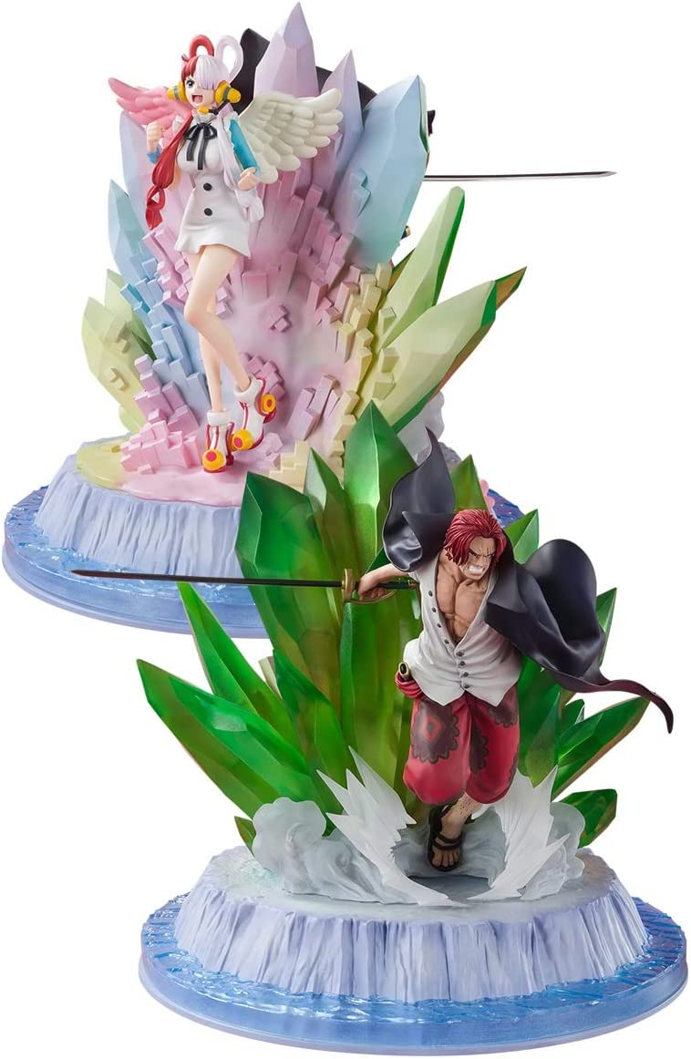 TAMASHII NATIONS One Piece Film Red Extra Battle Shanks and Uta Version Bandai Spirits FiguartsZERO Figure