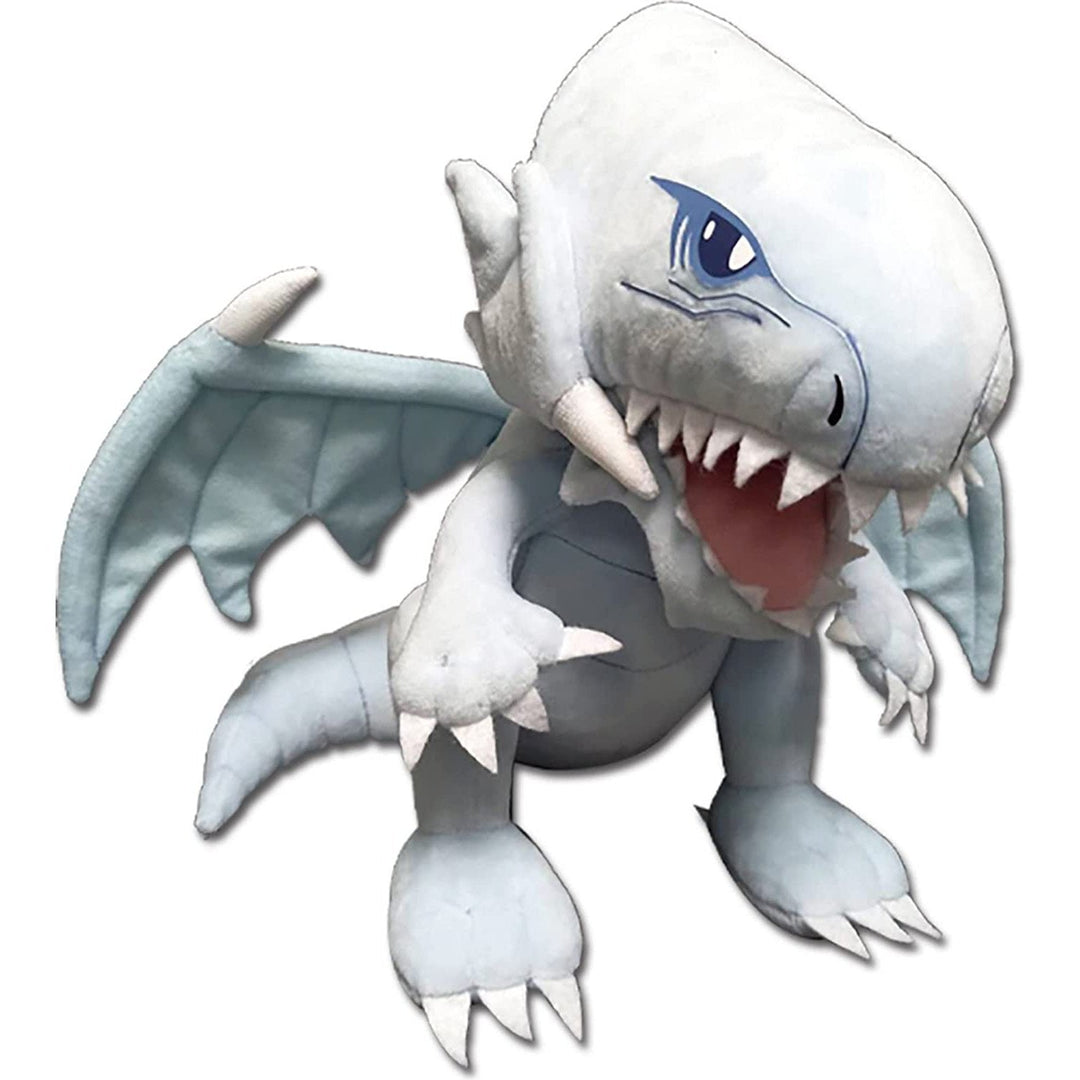 Yu-Gi-Oh Classic- S2 Blue Eyes White Dragon Plush 8" Stuffed Toy Collectible Great Eastern Entertainment