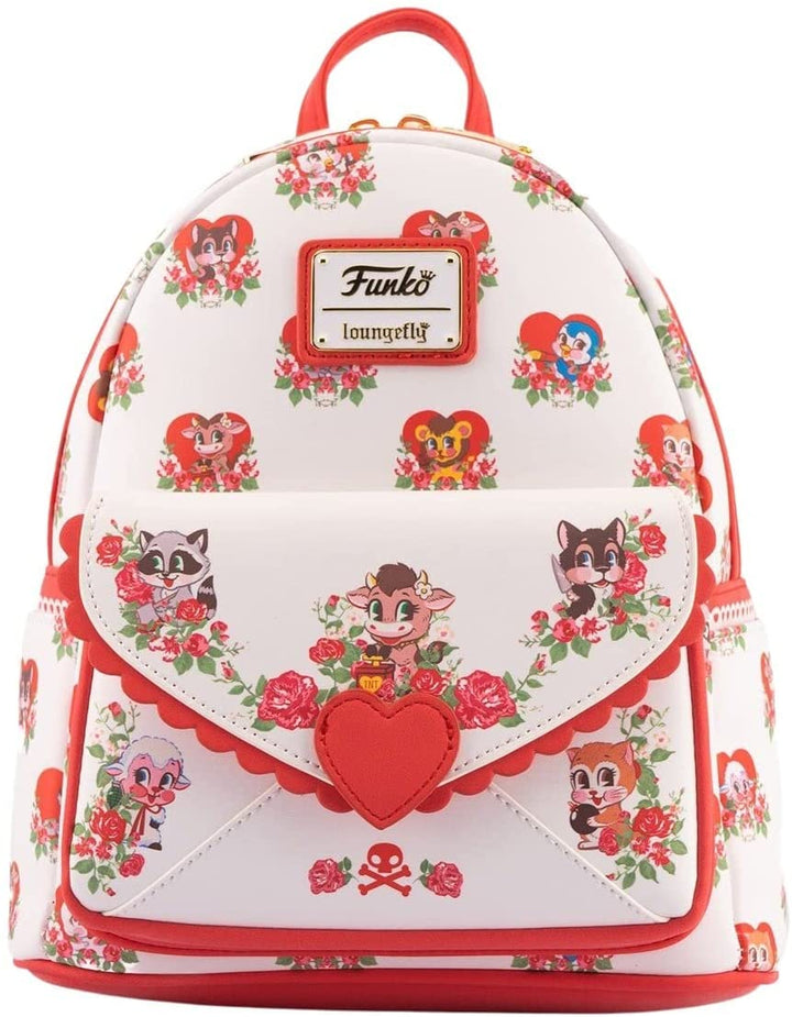 Loungefly Women's Funko Villainous Valentines Double Strap Shoulder Bag Purse