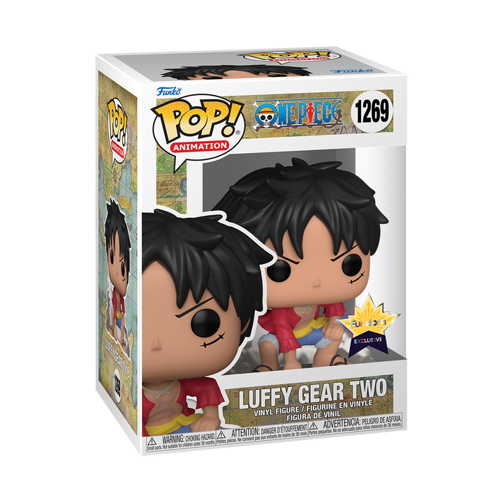 Funko Pop! Animation: One Piece - Monkey D. Luffy Gear Two Fundom Exclusive