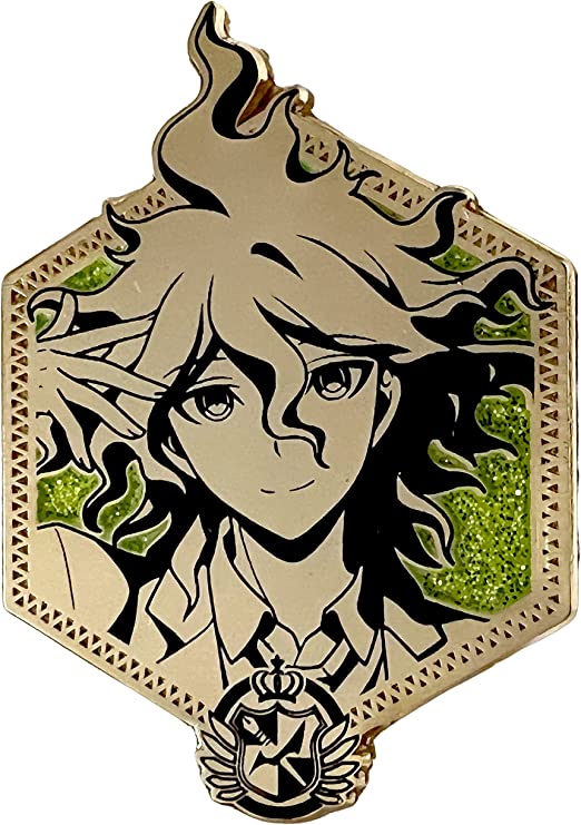Golden Nagito Komaeda - Limited Edition Danganronpa Enamel Pin