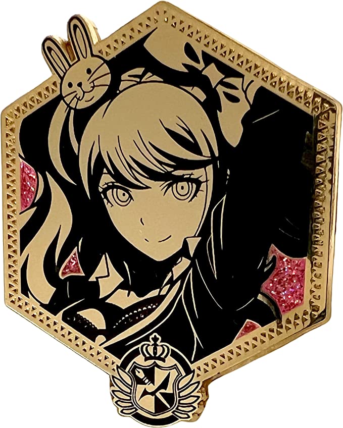Golden Junko Enoshima - Limited Edition Danganronpa Enamel Pin