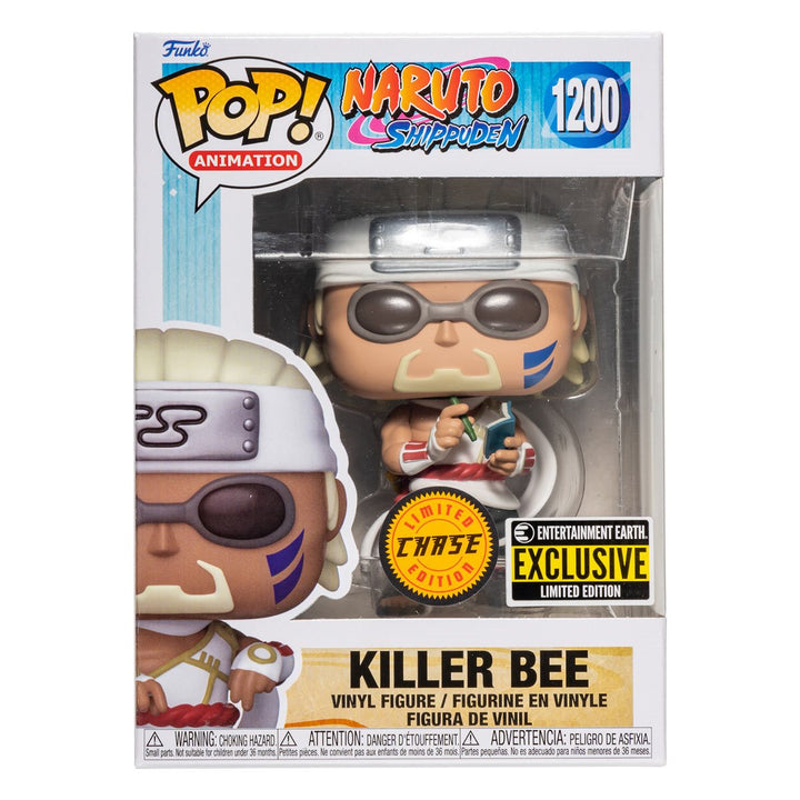 Funko Pop! Animation: Naruto Shippuden - Killer Bee Chase Entertainment Earth Exclusive
