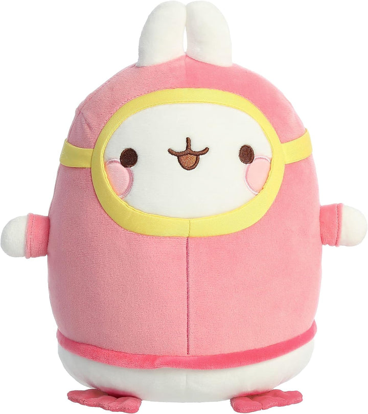 Aurora Enchanting Tasty Peach Playful Molang Scuba Plush 10in