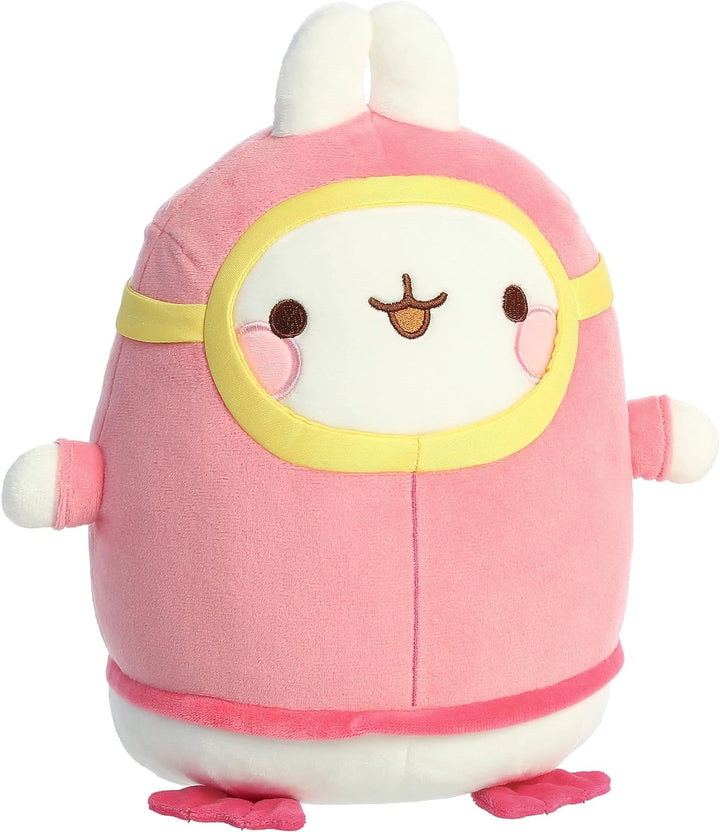 Aurora Enchanting Tasty Peach Playful Molang Scuba Plush 10in