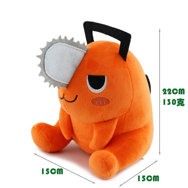 Denji Chainsaw Man Cosplay, Pochita Plush Doll Cosplay Prop