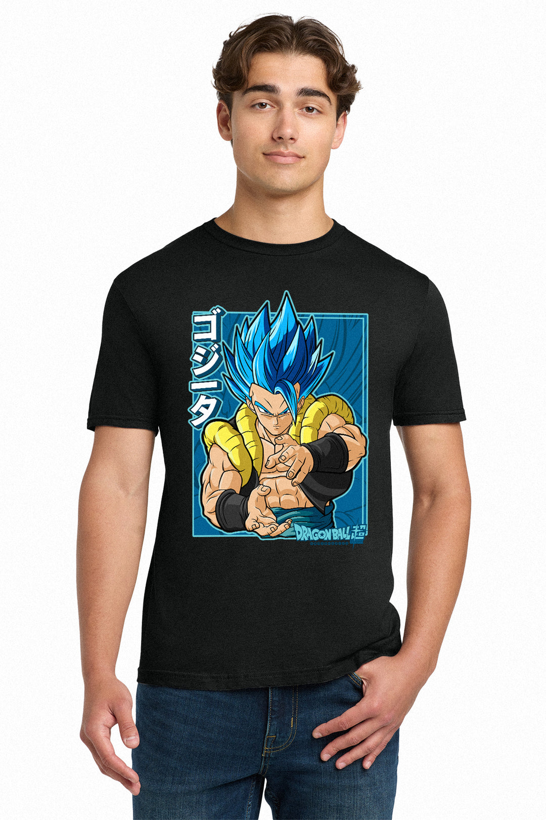 Dragon Ball Super Gogeta Blue Fusion Warrior Adult T-Shirt