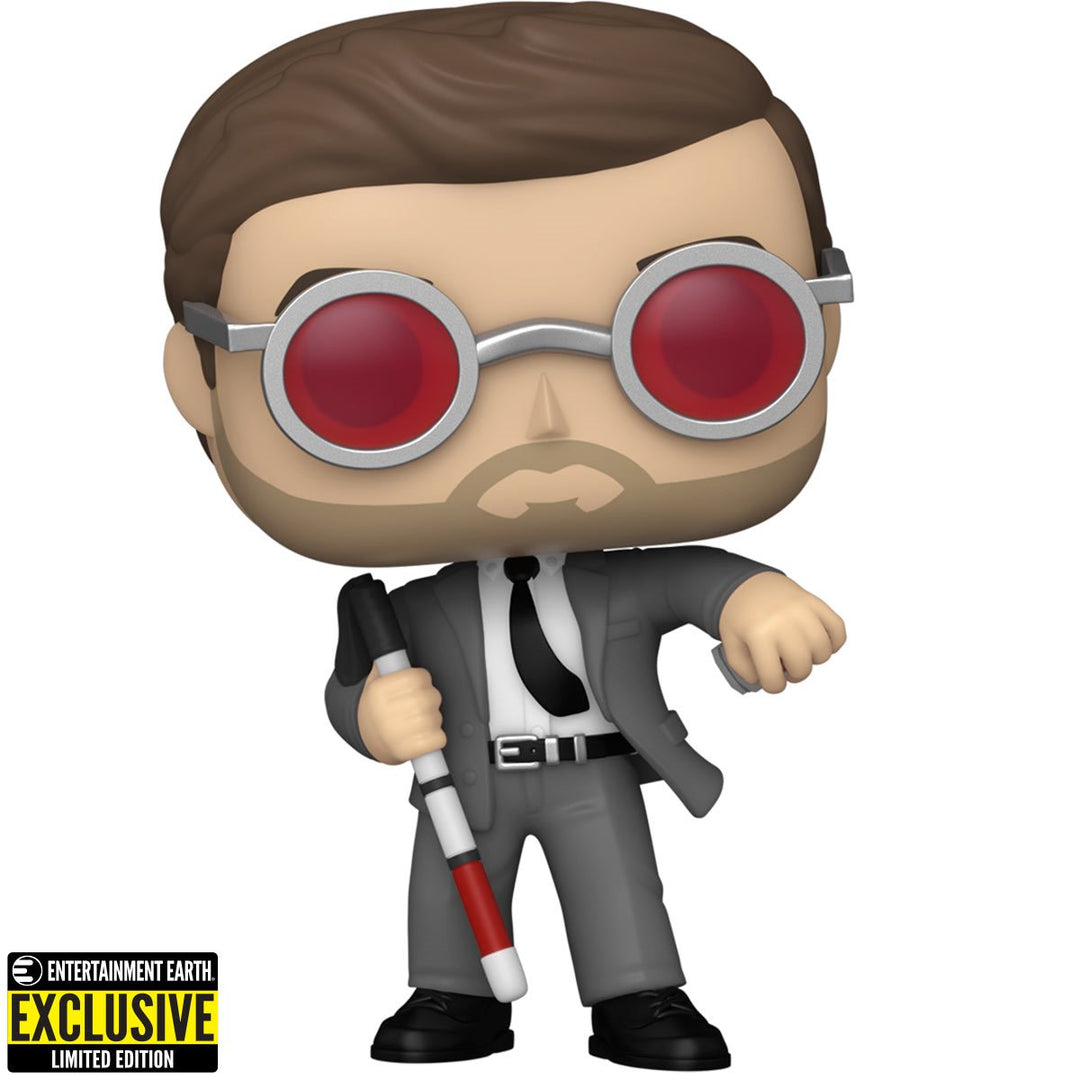 Funko Pop! Marvel: Spider-Man No Way Home - Matt Murdock with Brick Entertainment Earth Exclusive