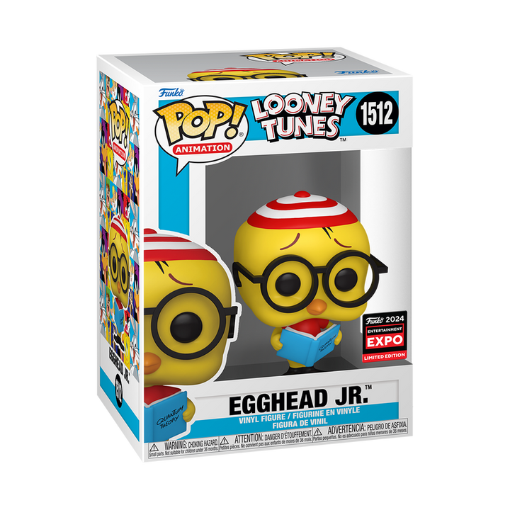Funko Pop! Animation: Looney Tunes - Egghead Jr. 2024 Limited Edition Entertainment Expo Shared Exclusive