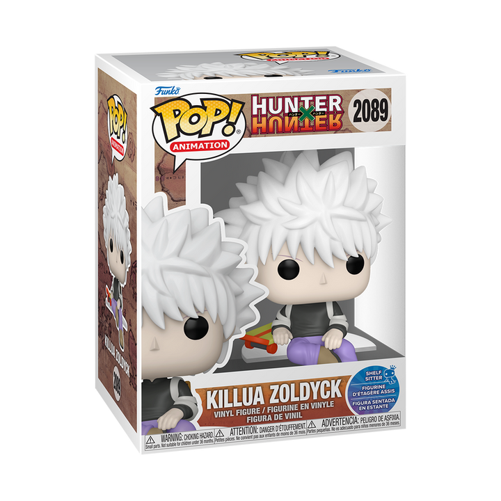 Funko Pop! Animation: Hunter X Hunter - Killua Zoldyck Shelf Sitter #2089