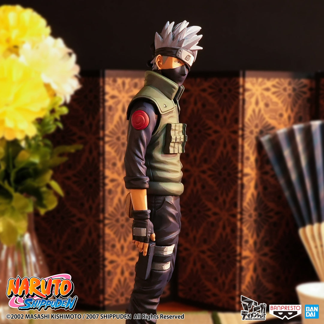 Banpresto Naruto Shippuden Grandista Hatake Kakashi Manga Dimensions