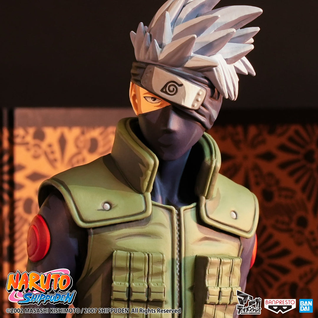 Banpresto Naruto Shippuden Grandista Hatake Kakashi Manga Dimensions