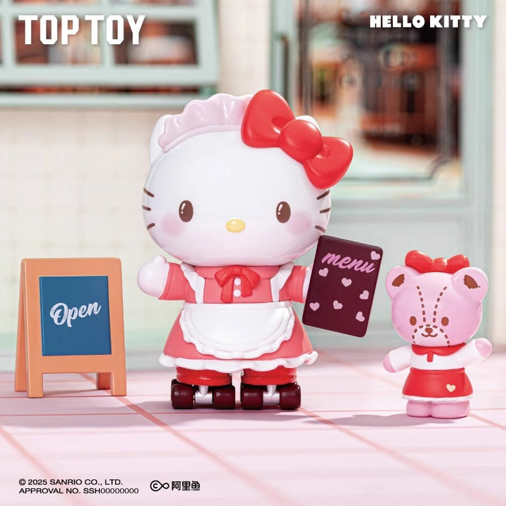 Top Toy Sanrio Roller Skating Restaurant Blind Box Figure