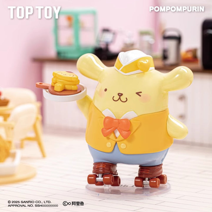 Top Toy Sanrio Roller Skating Restaurant Blind Box Figure