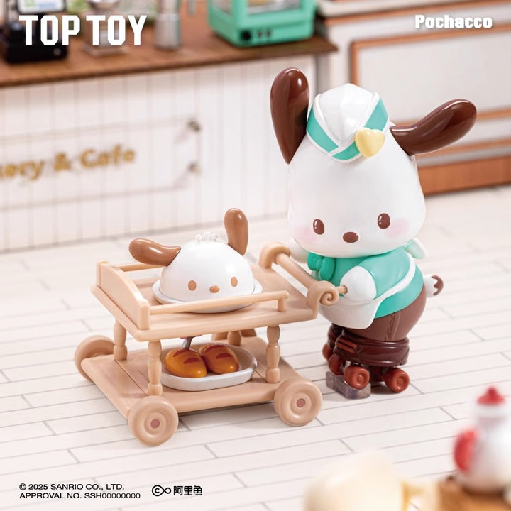 Top Toy Sanrio Roller Skating Restaurant Blind Box Figure