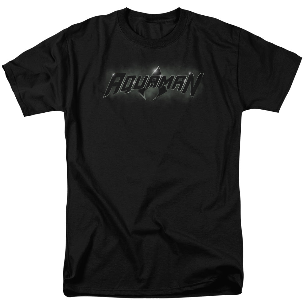 Aquaman Movie Logo DC Comics Adult T-Shirt - Fundom