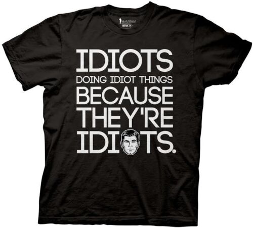 Archer Idiots Doing Idiot Things Exclusive Adult T-Shirt - Fundom