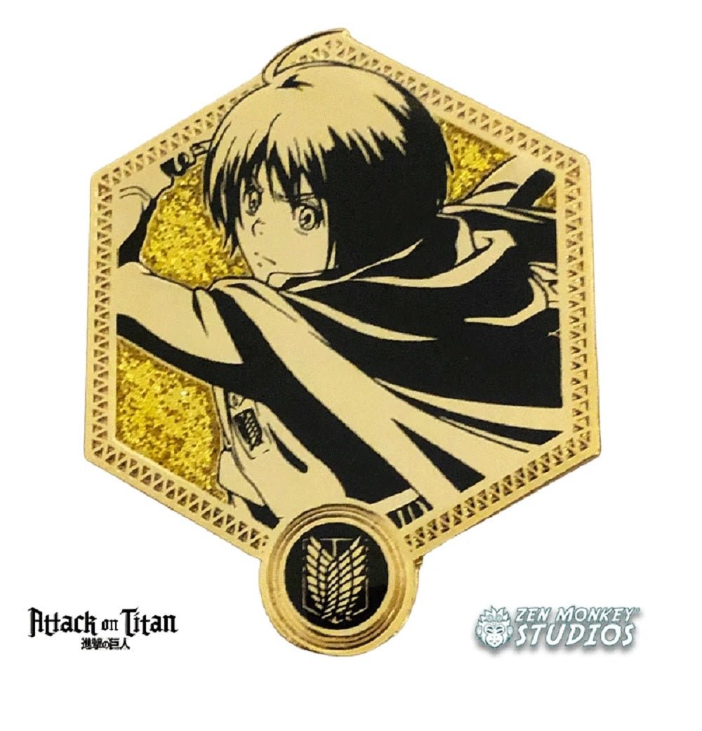 Attack on Titan Golden Armin Arlert Collectible Enamel Pin - Fundom