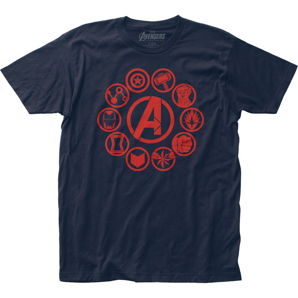 Avengers End Game Movie Icons Marvel Adult T-Shirt - Fundom