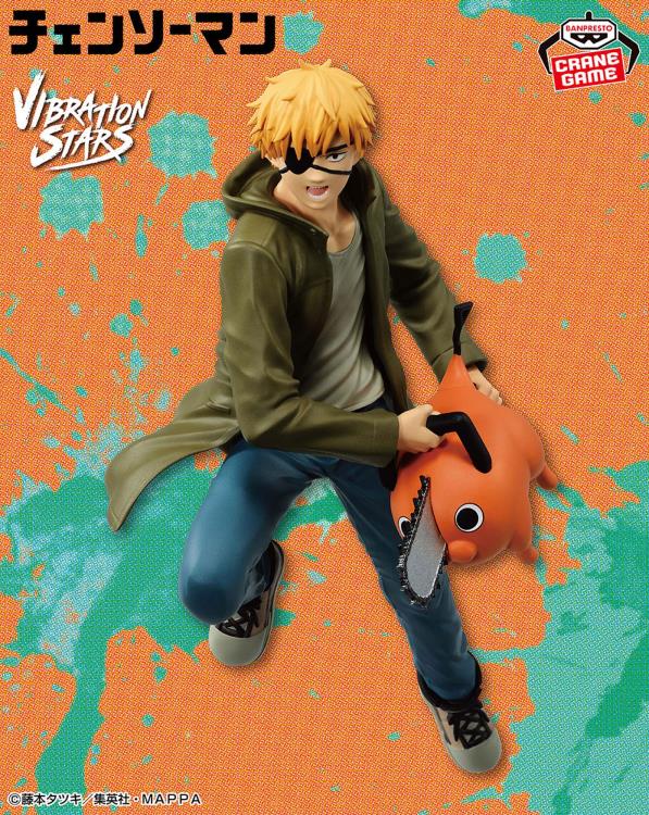 Banpresto - Chainsaw Man - Denji & Pochita Vibration Stars Bandai Spirits Figure - Fundom