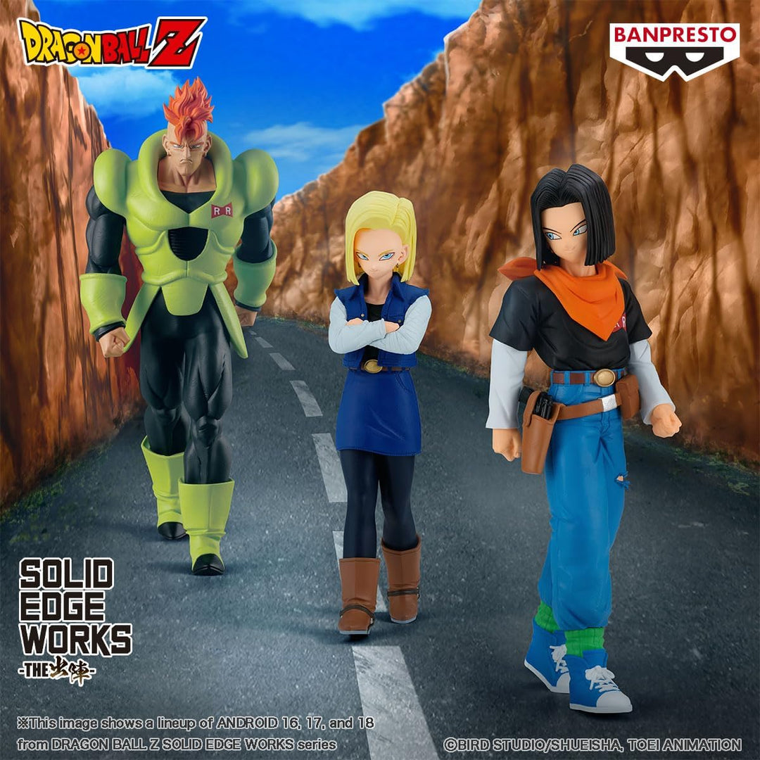 Banpresto - Dragon Ball Z - Android 16 Bandai Spirits Solid Edge Works Figure - Fundom