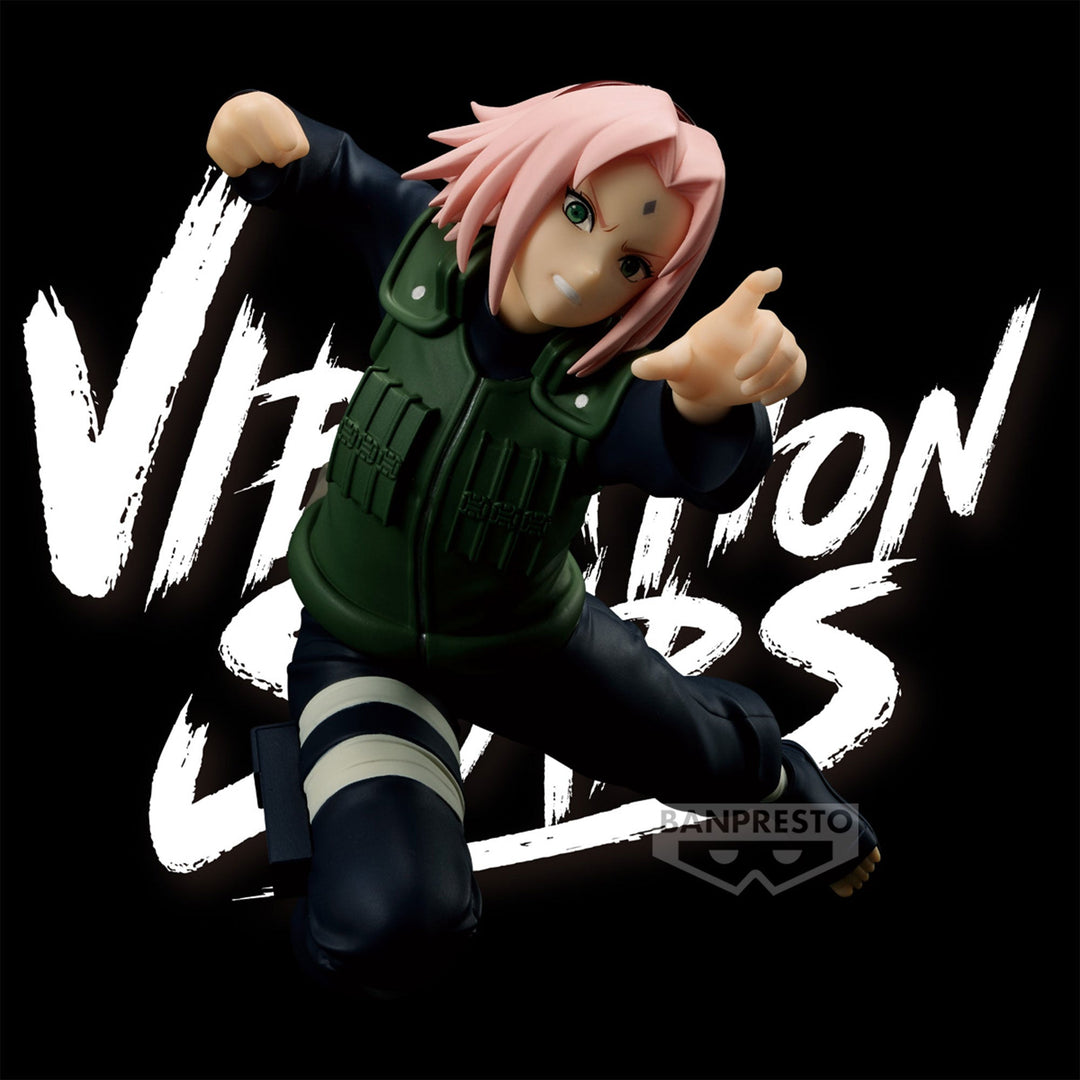 Banpresto - Naruto Shippuden - Haruno Sakura Version 2 - Vibration Stars Bandai Spirits - Fundom