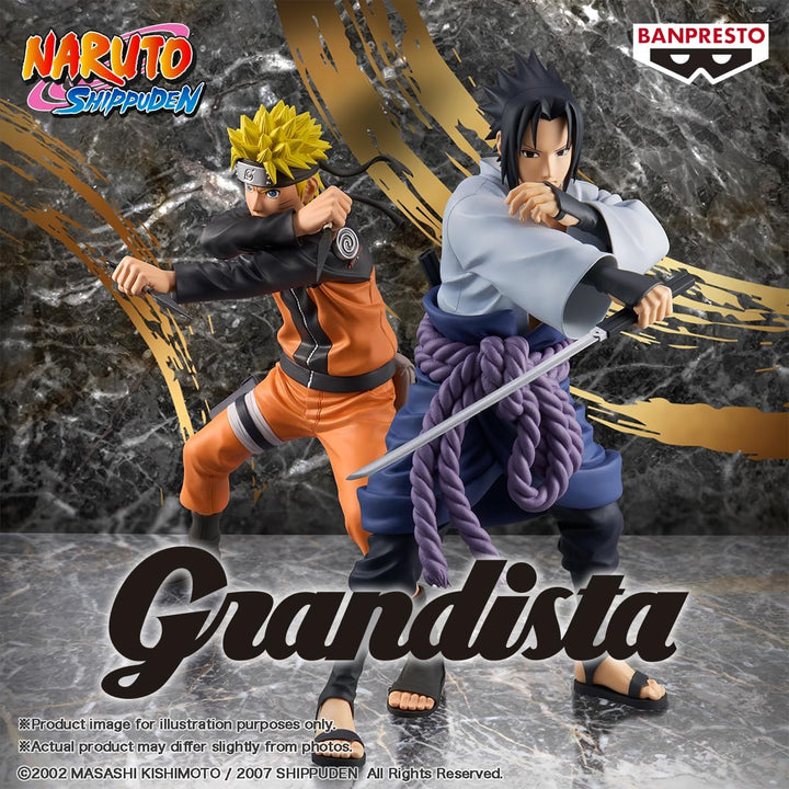 Banpresto - Naruto Shippuden - Uzumaki Naruto Grandista Bandai Spirits Figure - Fundom