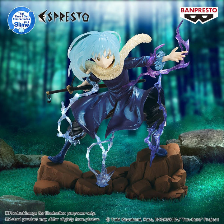 Banpresto - That Time I Got Reincarnated as a Slime - Rimuru Tempest Special Color Ver. Tempest Effect and Motions Bandai Spirits Espresto Figure - Fundom