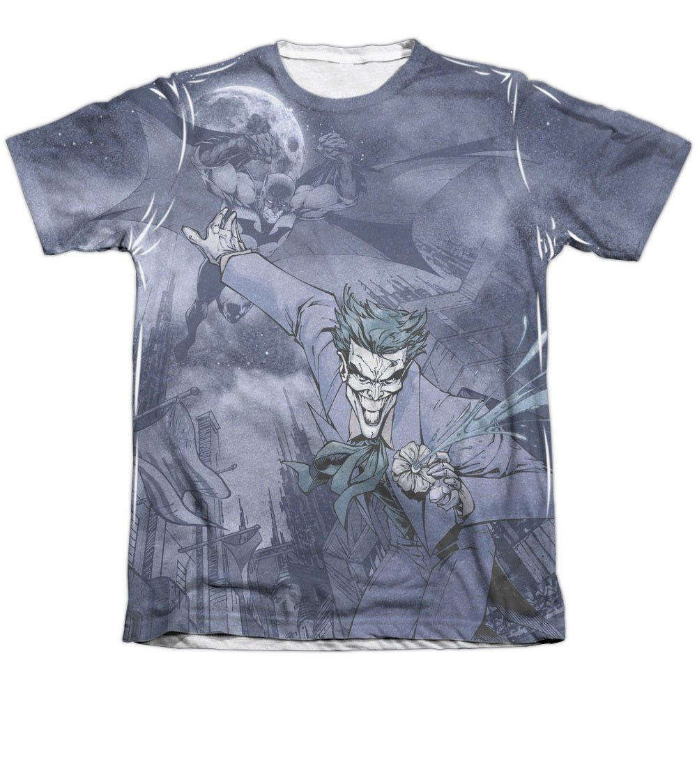 Batman Catch The Joker Night Classic DC Comics Adult T-Shirt - Fundom