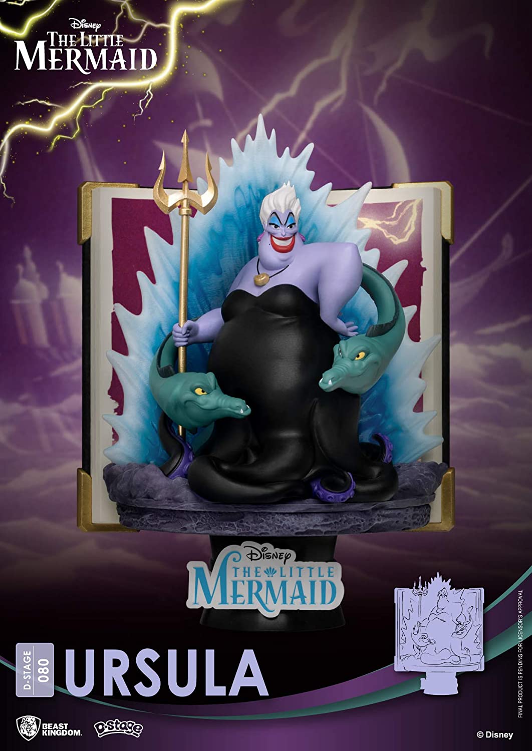 Beast Kingdom Disney Story Book Series: Ursula DS - 080 D - Stage Statue - Fundom
