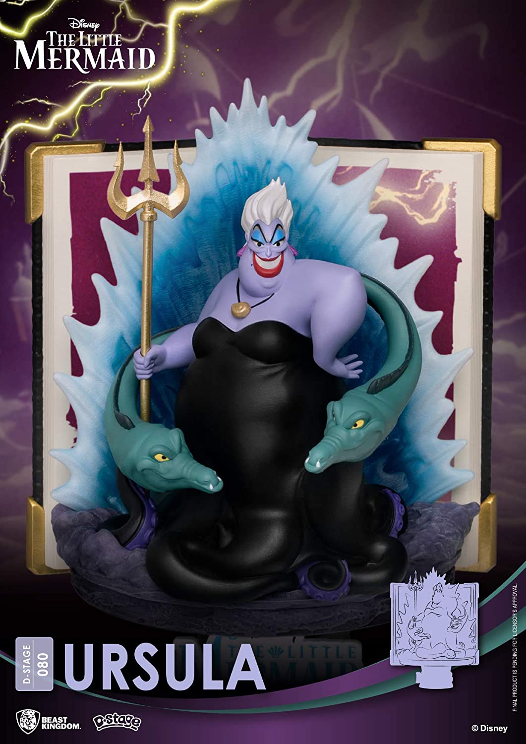 Beast Kingdom Disney Story Book Series: Ursula DS - 080 D - Stage Statue - Fundom