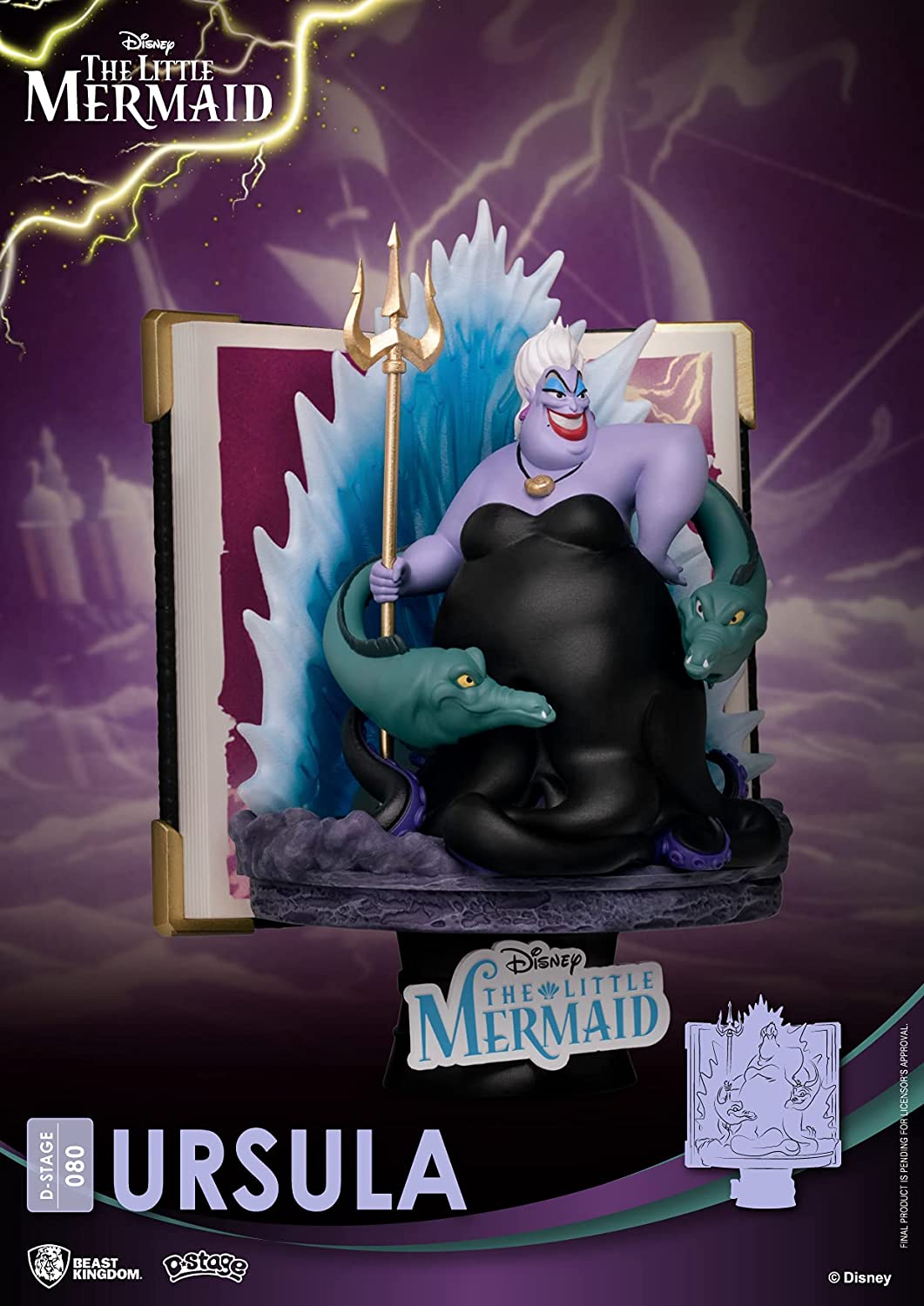 Beast Kingdom Disney Story Book Series: Ursula DS - 080 D - Stage Statue - Fundom