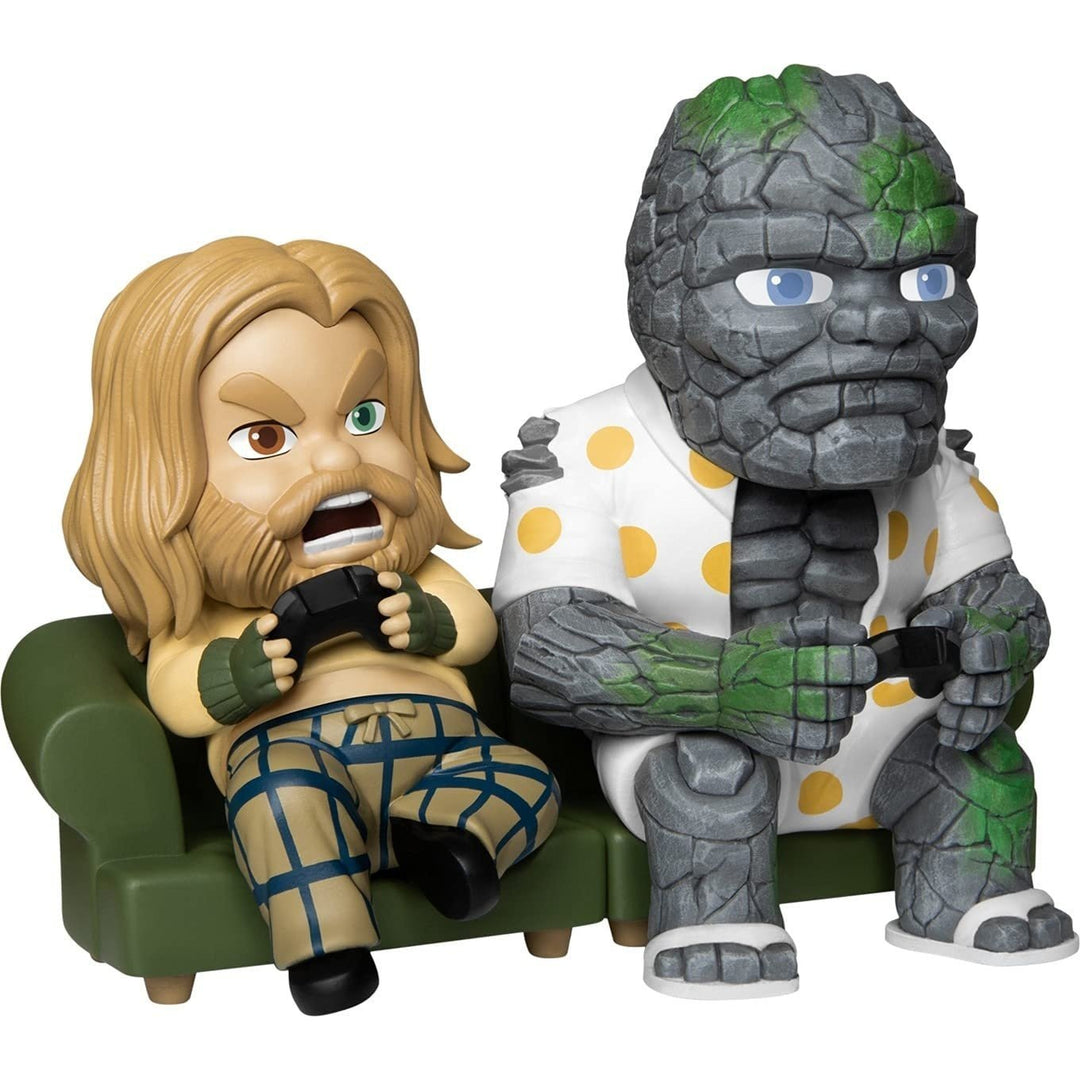Beast Kingdom SDCC 2021 Exclusive Avengers: Endgame: Bro Thor & Korg Mini Egg Attack Figure - Fundom