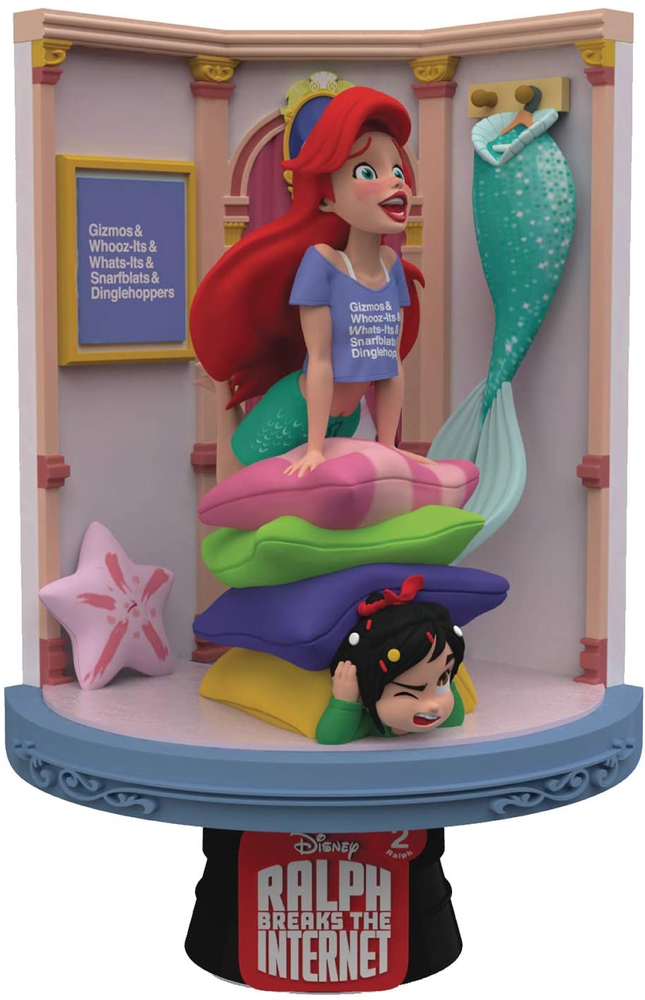 Beast Kingdoms Wreck - It Ralph 2: Ariel Ds - 023 D - Stage Series Statue - Fundom