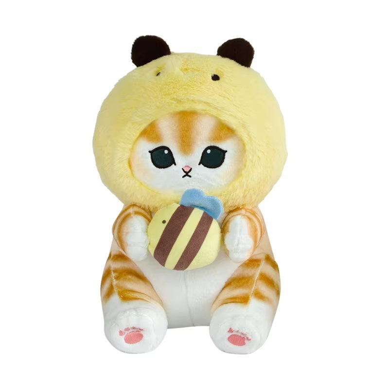 Mofusand Bee Cat Plush 12"