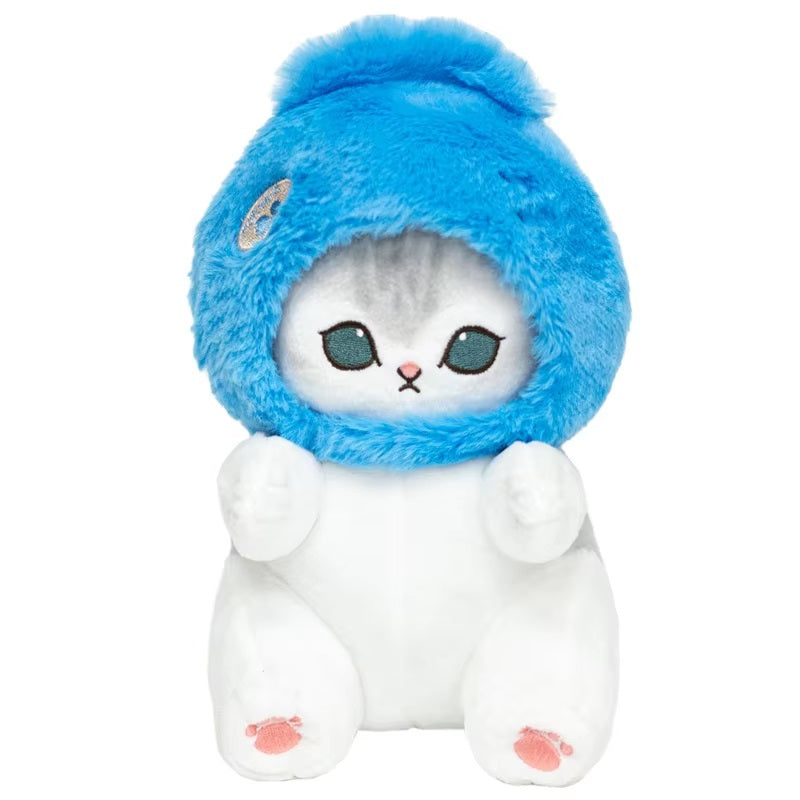 Mofusand Blueberry Cat Plush 9"