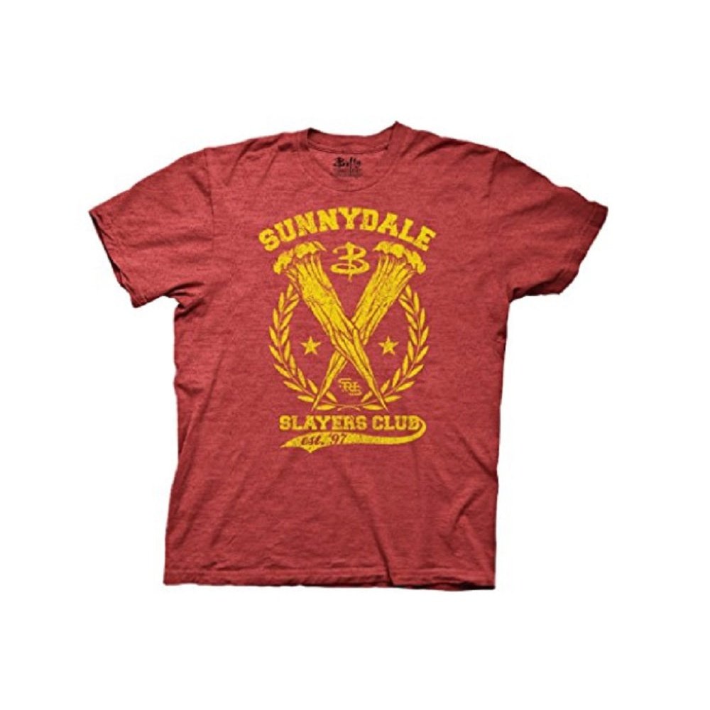 Buffy The Vampire Slayer Sunnydale Slayers Club Adult T-Shirt - Fundom