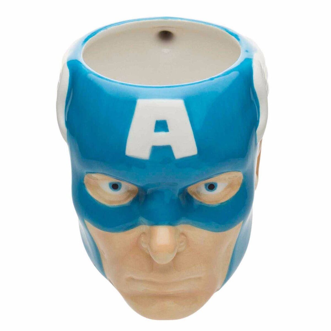 Captain America Sculpted Ceramic Coffee Mug Marvel Comics - Fundom