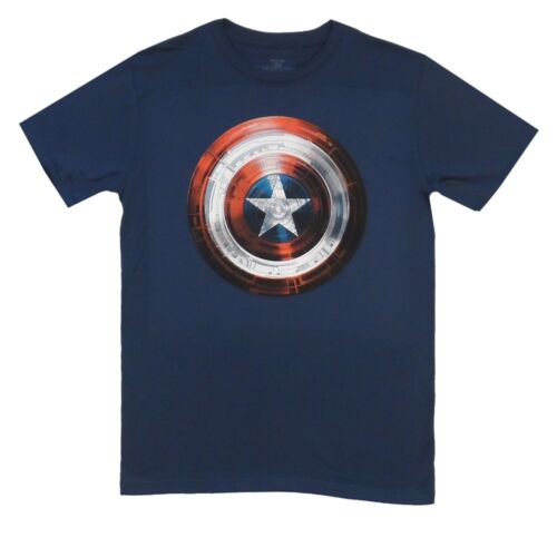 Captain America Winter Soldier Movie Shield Marvel Adult T-Shirt - Fundom