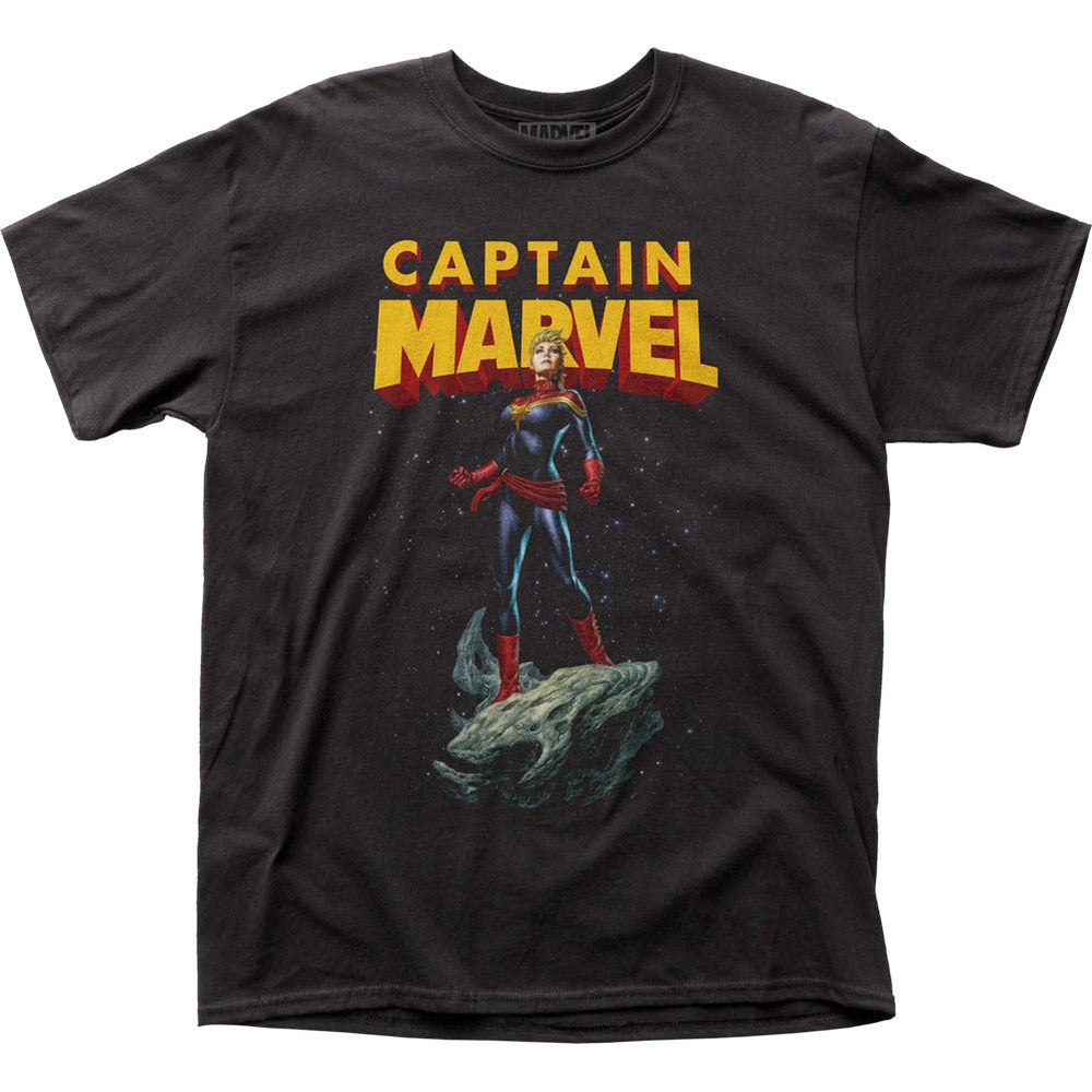 Captain Marvel Asteroid Marvel Comics Adult T-Shirt - Fundom