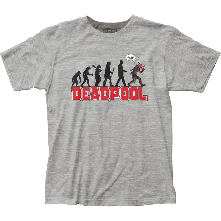 Deadpool Evolution Marvel Comics Adult T-Shirt - Fundom