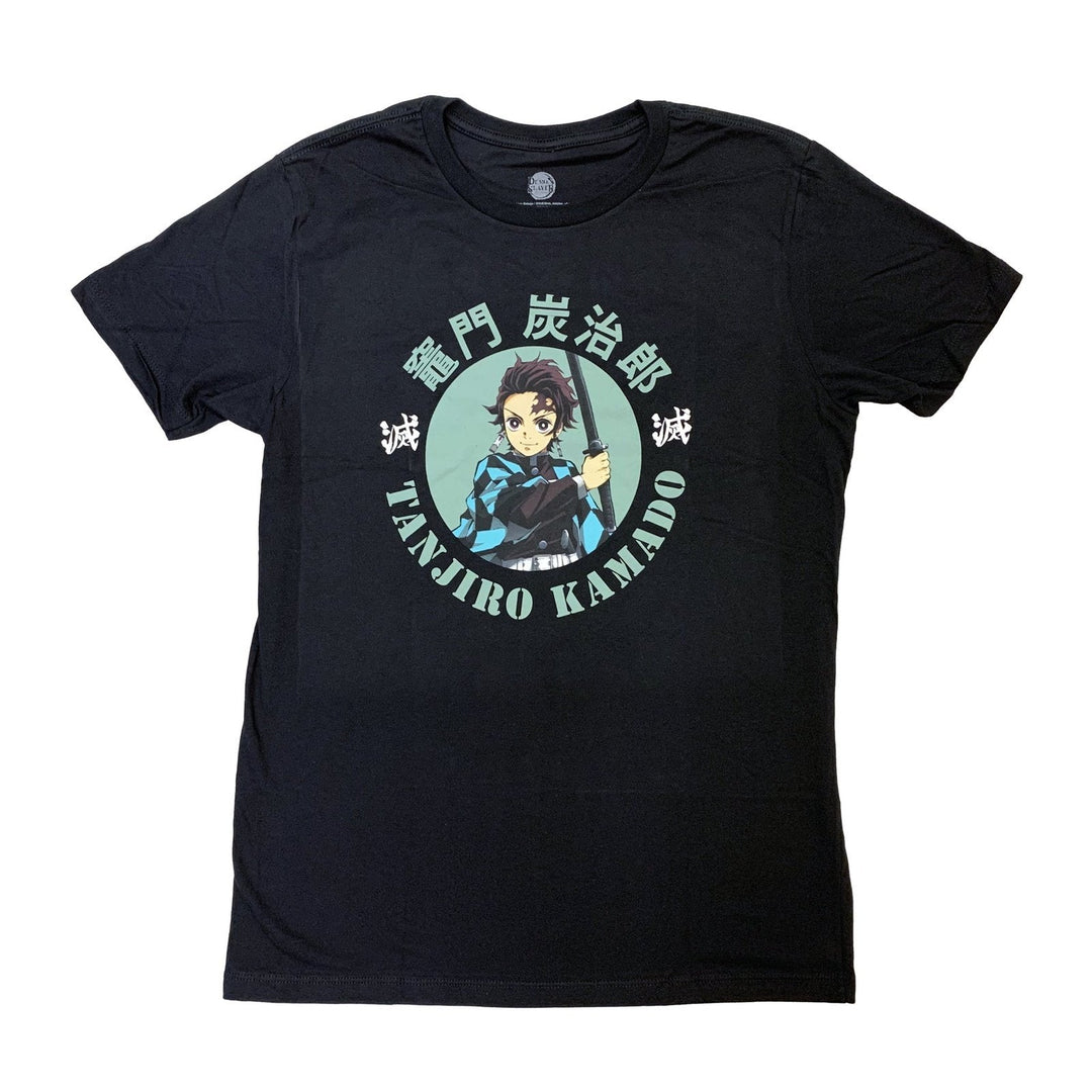 Demon Slayer Kimetsu No Yaiba Tanjiro Circle Anime Adult T Shirt - Fundom