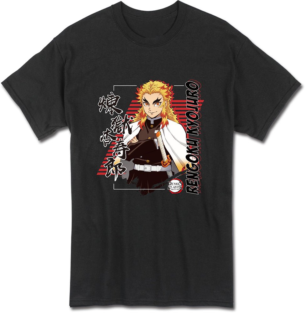 Demon Slayer - Kyojuro Rengoku 09 Adult Men T-Shirt - Fundom