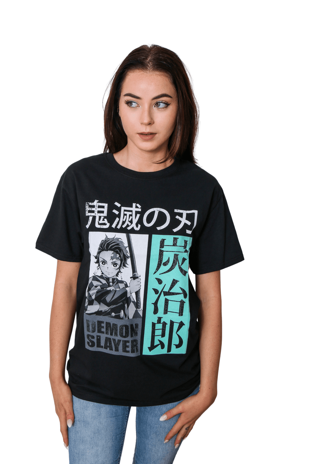 Demon Slayer Tanjiro Kamado Anime Adult T Shirt - Fundom